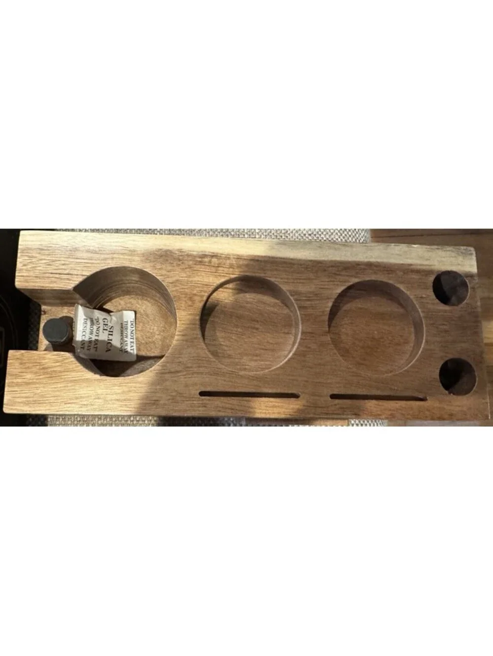 New Tampow Wood Espresso Tamping Station & Accessories